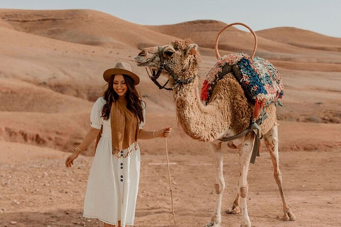 Agafay desert sunset camel ride Tour from Marrakech - Dressing Like Berber Tuareg Before You Ride