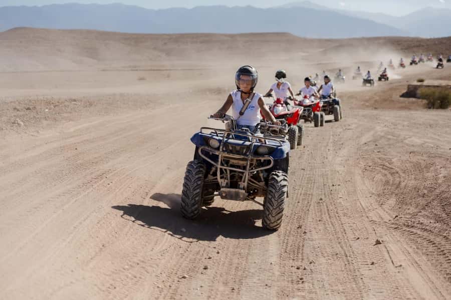 Agafay Desert Tour: Quad, Camel, Lunch & Pool Access - Camel Ride Through Agafay: Slow Pace, Better Photos