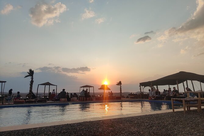 Agafay : Luxury Dinner in the Desert with Camels - Sunset Mint Tea, Dunes Views, and the Timing Magic