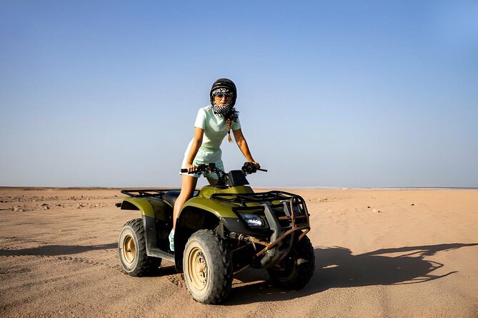 Agafay Quad Bike, camel ride, sunset, dinner & show - Sunset Camel Ride: The Calm Moment In A Dusty Place
