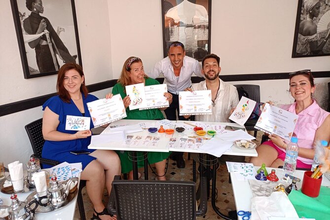 Arabic Calligraphy Workshop Marrakech - Your Name and Expression Bookmarks: The Keepsake Part