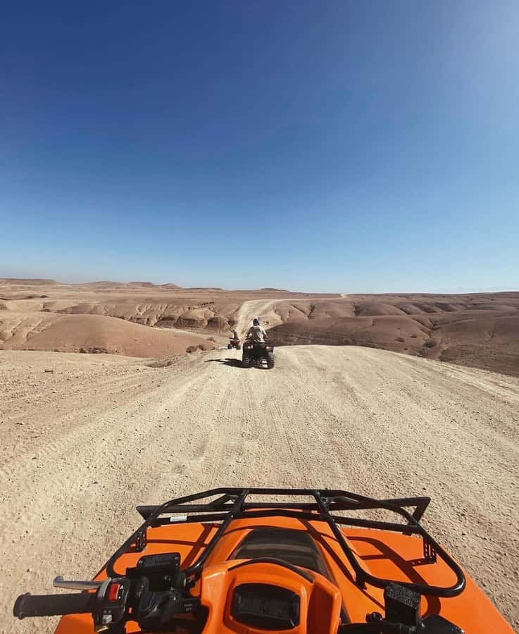 Atlas Mountain & Agafay:Quad Biking and Camel Ride Adventure - Lunch timing and the €6 meal option