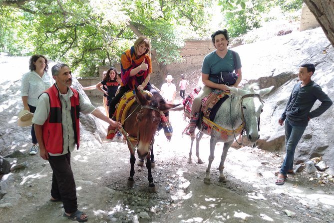 Atlas Mountain, home made lunch & camel ride in Agafay Desert - Lunch in a Berber home in Aroumd village: the meal moment