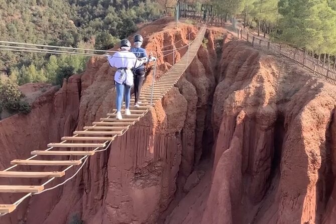 Atlas Mountain Zip Line And waterfalls berber villages with camel - Berber villages and irrigated terraces: Ait Mizan, Targa, Imoula, and Tamatert views