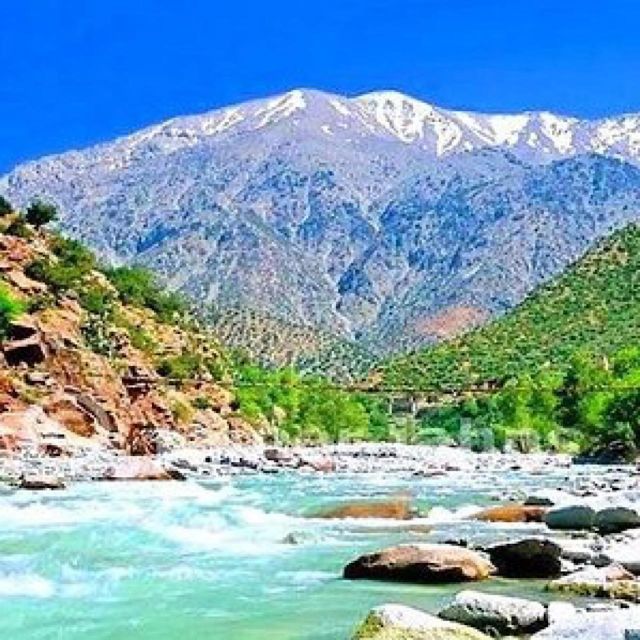 Atlas Mountains and 3 Valleys & Waterfalls & Desert Agafay - Kik Plateau village life: homes built with earth and stone