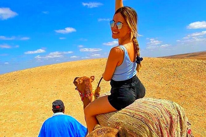 Atlas Mountains and Three Valleys & Waterfalls with Camel ride Day Trip - Camel ride at Moulay Brahim: short, scenic, and filmed-country vibes