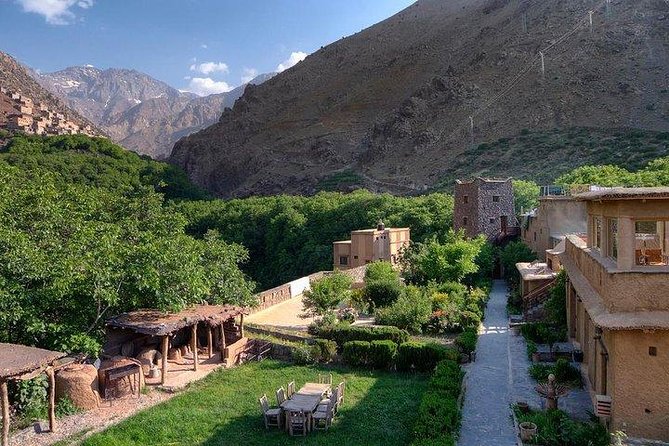 Atlas Mountains & Berber Villages - Marrakech Day Trip - private tour - Lunch at a local guesthouse and Mizane Valley views