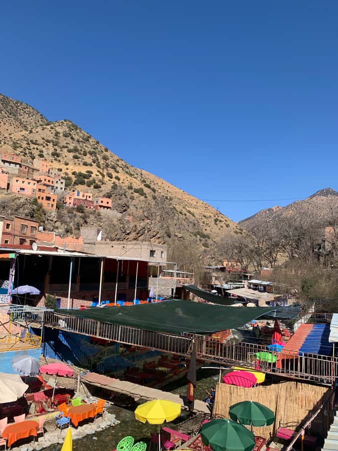 Atlas Mountains Ourika valley Day Trip From Marrakech - Tea, a meal break, and the rhythm of local stops