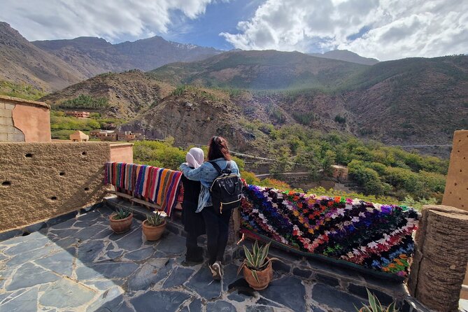 Atlas Mountains Three Valley and Berber Villages & Watterffalls Day Tour - From Marrakech pickup to the road into the Atlas
