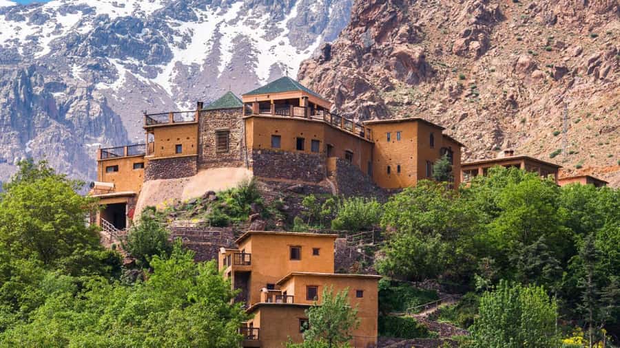 Atlas Mountains Trek Azzaden Valley And Imlil 2 Days - Tamsoulte Waterfalls: 100 Meters of Stop-and-Stare Time