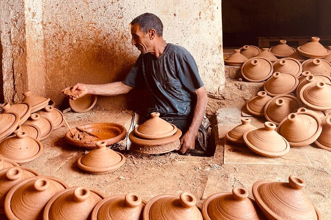Atlas: Pottery workshop , hiking and swimming pool - Marrakech to the Atlas: the day starts with a reset