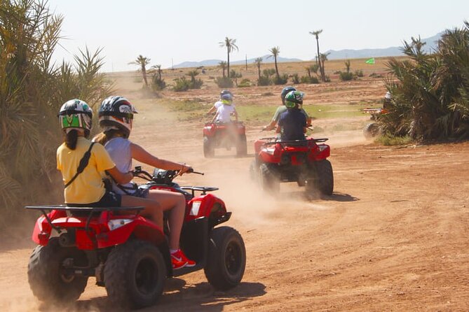 ATV Marrakech Quad Bike Tour Adventure - ATV Quads Through Jbilets Desert and the Palmeraie Edges