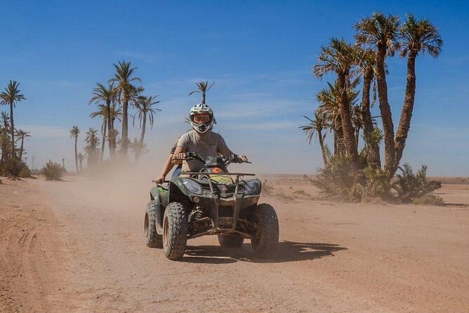 ATV Marrakech Tours - Entering Marrakech’s Palmeraie on an ATV