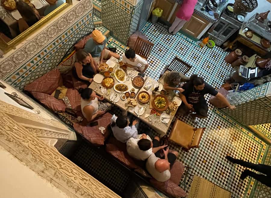 Authentic Fez Homemade Meal - Price and What $17 Gets You in Real Food