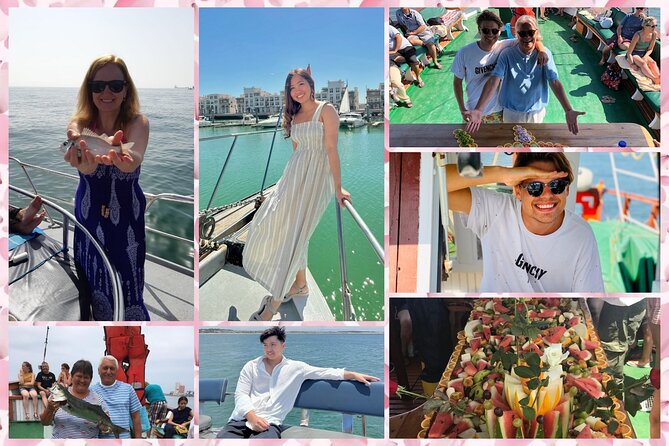 boat trip from 9 am to 3 pm fishing & swimming & barbecue & dessert - Getting On Board: Pickup, Timing, and First Impressions