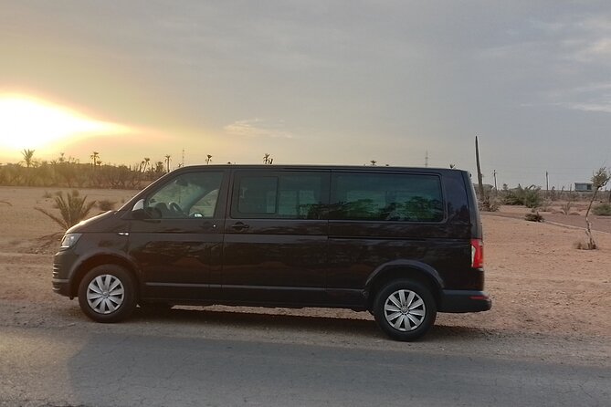 Book car with driver inside Marrakech - Private Minivan for Up to 6: Best for Families and Small Groups