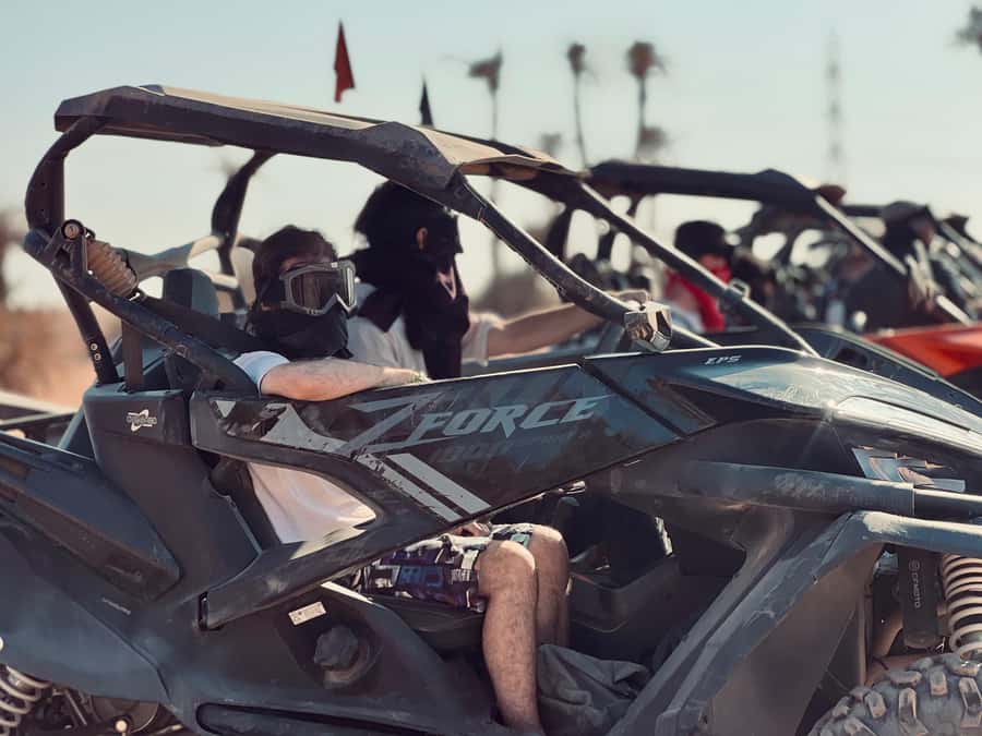 Buggy 1000 cc Adventure in Marrakech Desert - Palm grove break: the photo stop that also resets your energy