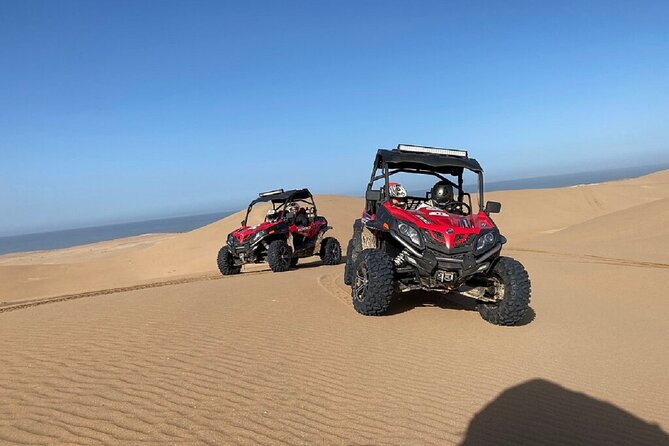 Buggy Adventure Half Day Experience - The buggy setup: Yamaha Rhino 4WD and the one-machine-per-two reality