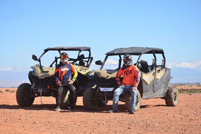 Buggy excursion to the palm grove Marrakech - Getting picked up near Koutoubia and meeting your crew