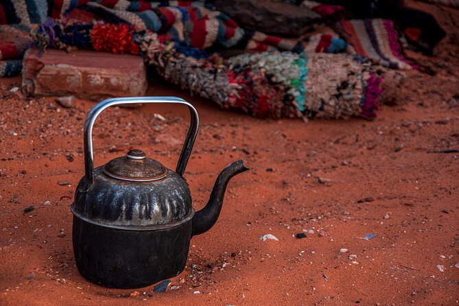Camel Ride with Berber Lifestyle and Dinner in Agafay Desert - Welcome tea, sunset time, and dinner in the Agafay camp
