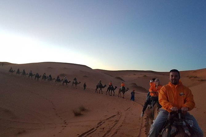 Camel Ride With Luxury Desert Camp And Night In Merzouga Dunes - Camel rides: what to expect during the night and the return
