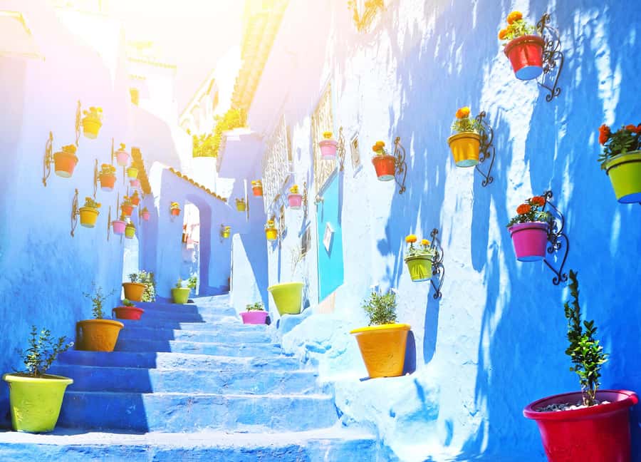 Casablanca: 6-Day Tour To Marrakech Via Chefchaouen & Desert - Volubilis near Meknes: Roman mosaics and Bab Mansour’s showmanship