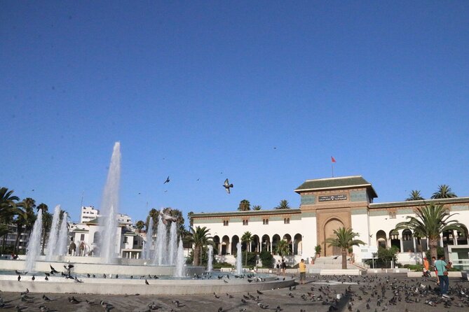 Casablanca and Morocco Shared Walking Tour with Licensed Guide - Hassan II Mosque at the end: plan time and ticket cost