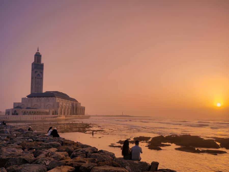 Casablanca and Rabat Private Day Tour - Hassan II Mosque and the Sea-Air Promenade in Anfa and Maarif