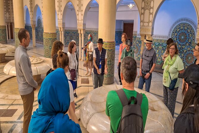 Casablanca Guided Tour of Hassan II Mosque and Arab League Park - El Hank Lighthouse: The Mosque View From the Outside