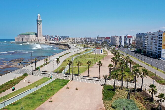 Casablanca Guided Tour with Hassan II Mosque Admission - Church of Notre Dame of Lourdes: modern lines, stained glass, and a grotto