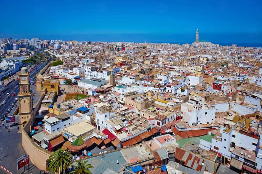 Casablanca Half Day City Tour with Professional local Guide - United Nations Square and Central Market: a quick taste of local life and food culture