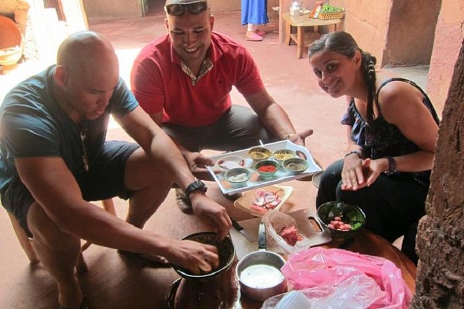 Cooking course with genuine Berber Family at Atlas Mt - Ourika Valley women’s cooperative: Moroccan oil and herb-making you can taste