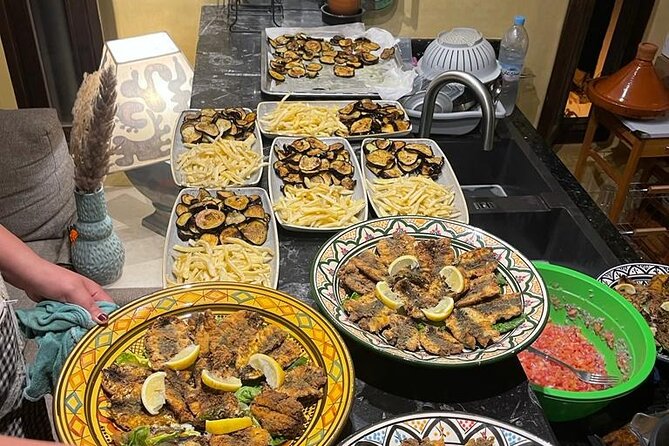 cooking with rabab Tagahzout - From mint tea welcome to ingredient prep: the flow of the class