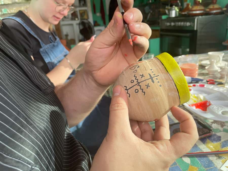 Creative Painting on Fes Pottery - Who Should Book This Workshop (and Who Might Skip It)