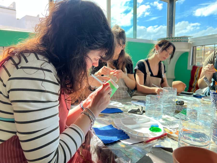 Creative Painting on Fes Pottery - How to Get the Best Results From Your Painting Session