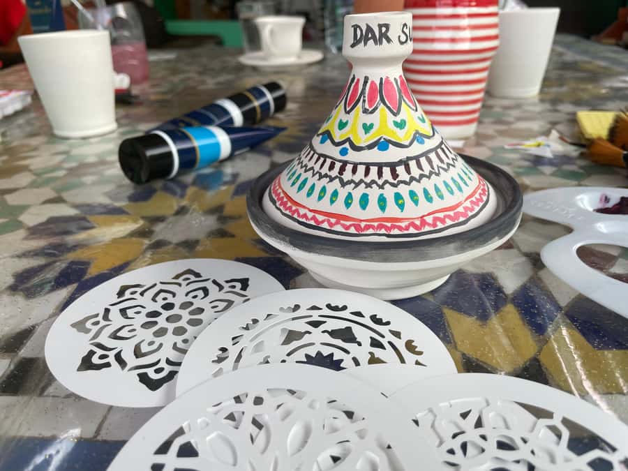 Creative Painting on Fes Pottery - FAQ