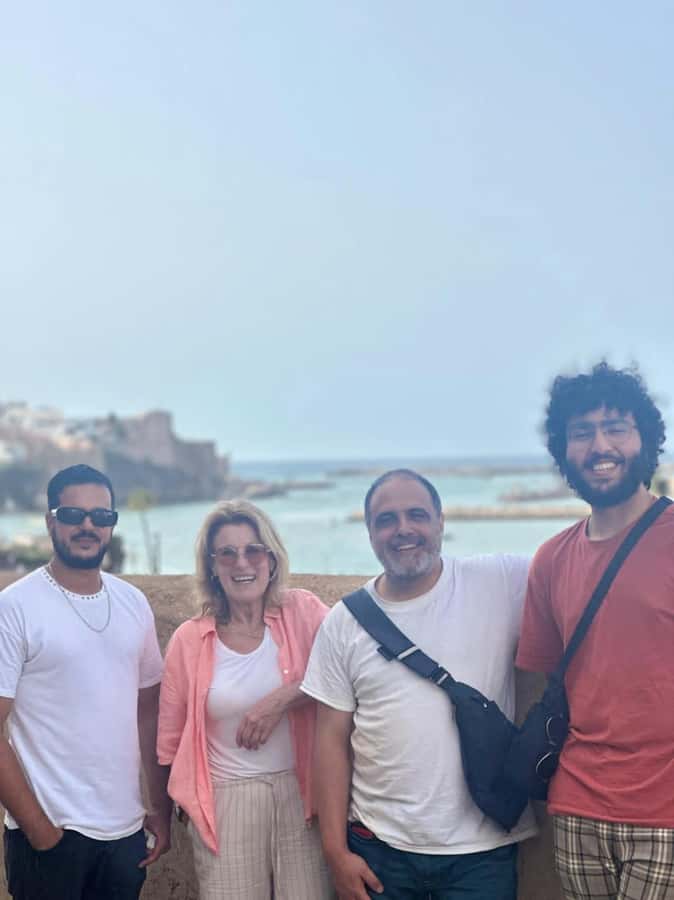 Cultural immersion for travelers - Kasbah of Oudaya and the Rabat-Sale view before Hassan Tower