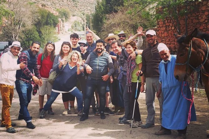 Day Tour from Marrakech to atlas mountains valleys, Camel Ride & Berber family - Imlil terrace fields and a guided mountain walking tour