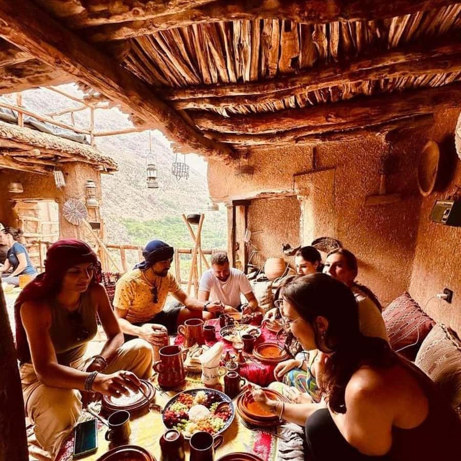 Day trip four valleys & camel ride tour with hiking - Lunch on the Terrace With a View: 6€ Add-On, Worth It