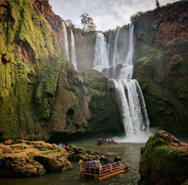 Day trip from Marrakech to Ouzoud Waterfalls - Tanaghmeilt and the Middle Atlas Countryside on the Way