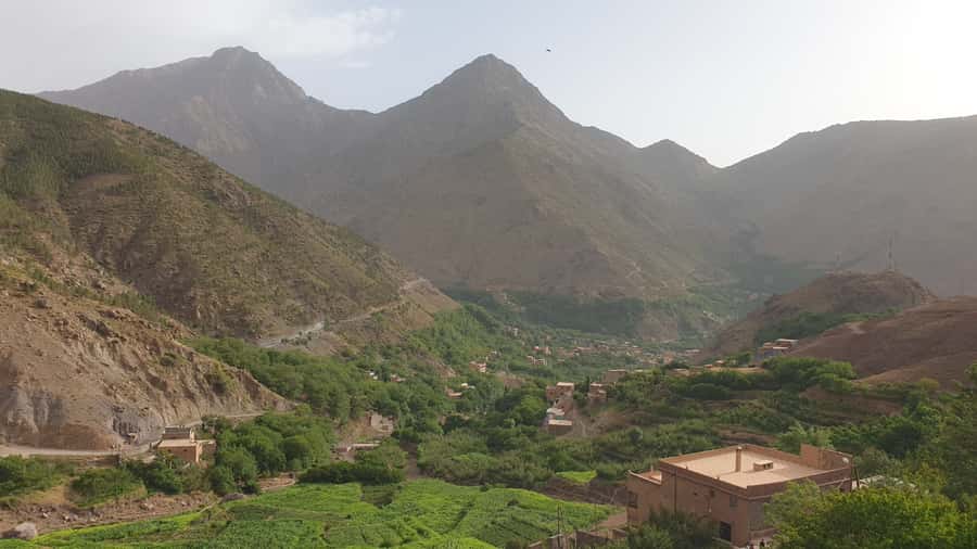 Day Trip To Atlas Mountain and Berber Village From Marrakech - Lunch at a Berber ecolodge: food, pause, and a terrace view