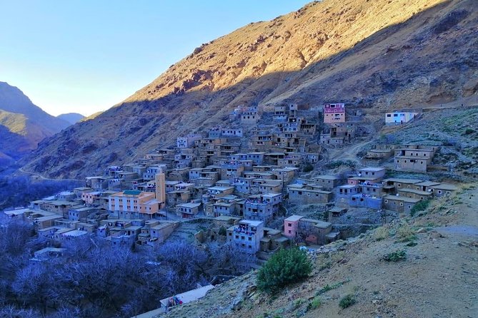 Day trip to Atlas Mountains and 4 Valley with Camel ride from Marrakech - Imlil Valley village walks: where the day becomes personal