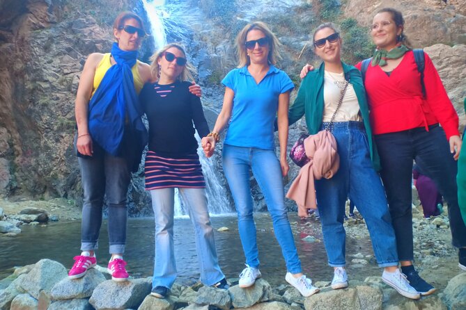 day trip to ourika valley and atlas mountains from marrakech - Ait Mechkour and the valley walking mindset: cliffs, green pockets, and local pace