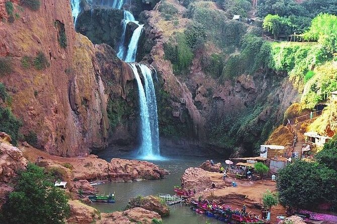 Day trip to OUZOUD waterfall with guide&boat ride from Marrakech - Getting There: 8:00 AM Departures and the Minibus Ride