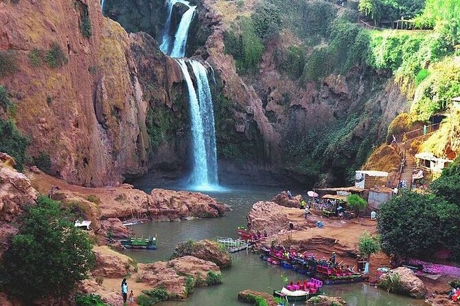 Day trip to OUZOUD waterfall with guide&boat ride from Marrakech - The Return: Stairs Back Up and the Pace of a Full Day