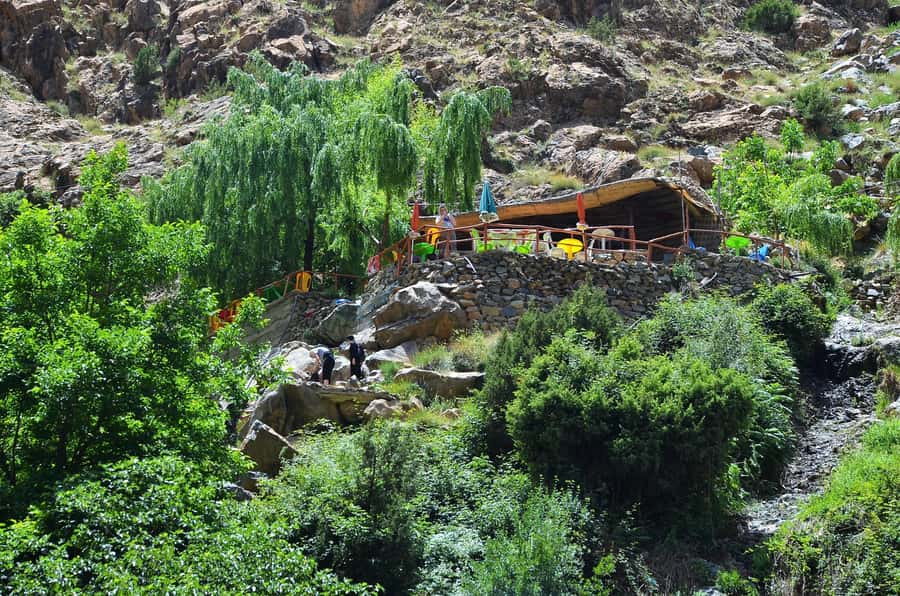 Day Trip To Ouzoud Waterfalls & Boat Ride From Marrakech - Lunch by the falls: good views, mixed value
