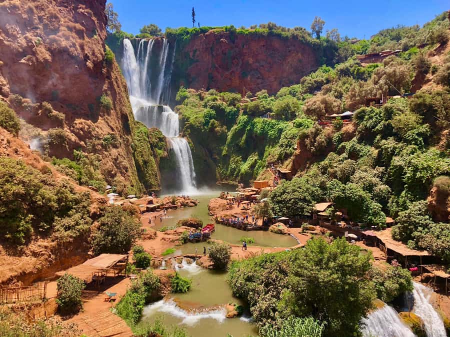 Day Trip To Ouzoud Waterfalls from Marrakech - Base-to-viewpoints walking: how to choose your route at Ouzoud