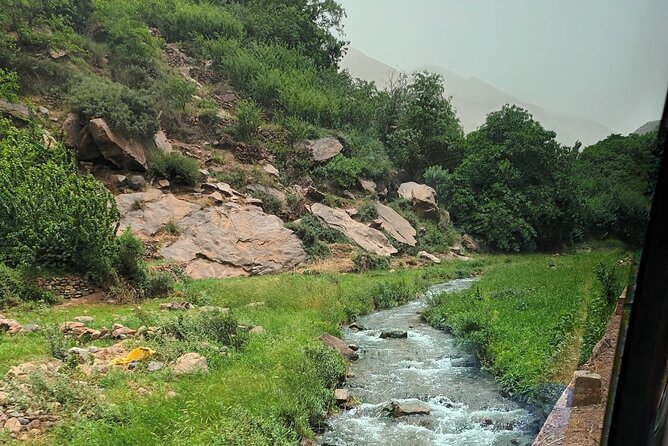 Desert Agafay and Atlas Mountains Day Tour & Camel ride From Marrakech - Atlas Mountains valleys and the waterfall walk to Mount Toubka views