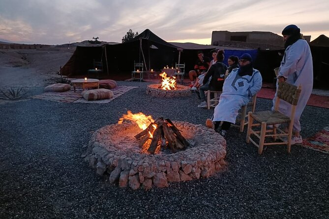 Diner show in Agafay Désert & Camels Ride - The Dinner Show: Orchestra and Fire Performer Energy
