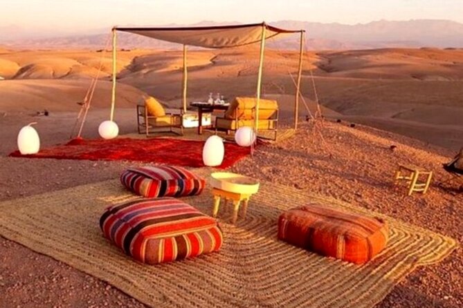 Dinner at Sunset & Camel ride in Marrakech desert Agafa - Camel ride at sunset: the highlight, with real-world timing